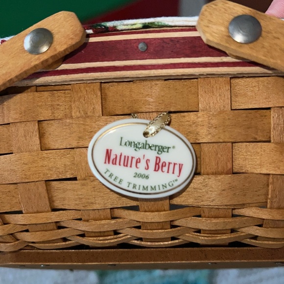 Longaberger Accents Retired Longaberger 206 Tree Trimming